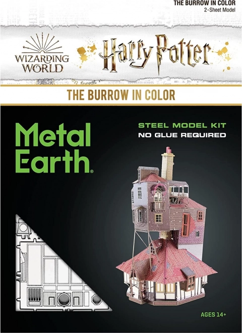 Harry Potter Doupě 3D Metallpuzzle