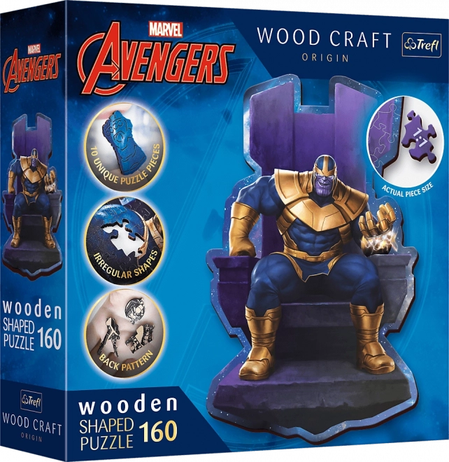 TREFL Holzpuzzle Thanos auf dem Thron 160 Teile