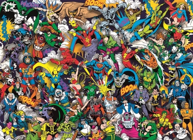 Unmöglicher Puzzle 1000 Teile DC Comics von Clementoni