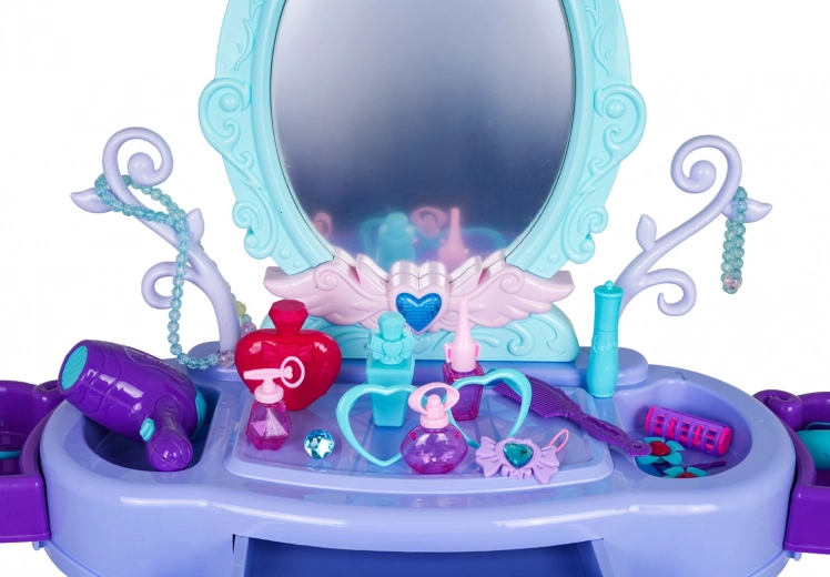 Beleuchteter Spiegel für magische Atmosphäre