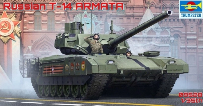 Russischer T-14 Armata MBT Plastikmodell