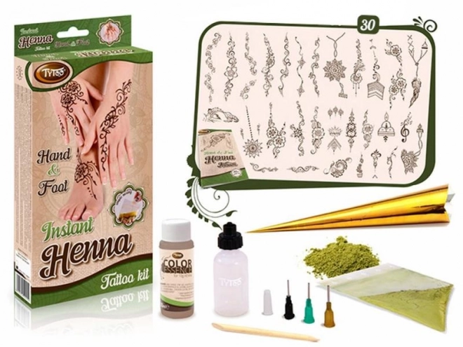 Tytoo Henna Hand & Fuß Kreativset