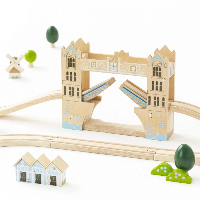 Holz-Eisenbahnset City von Le Toy Van