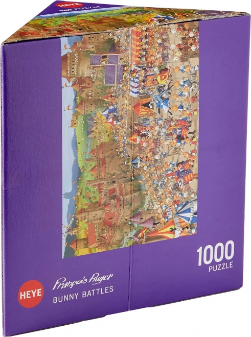 Heye Puzzle Kaninchenkämpfe 1000 Teile