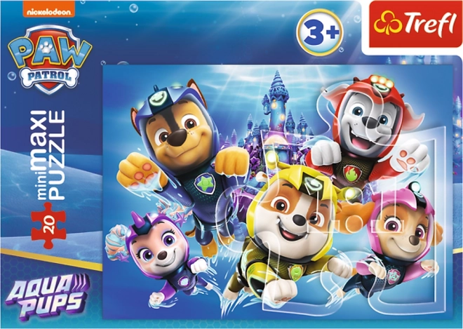 Paw Patrol Lustige Hunde Minipuzzle 20 Teile