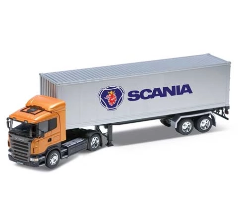 Welly Scania R 470 mit Anhänger Modell 1:32