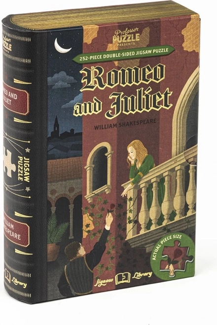 Beidseitiges Puzzle Professor Puzzle Romeo und Julia
