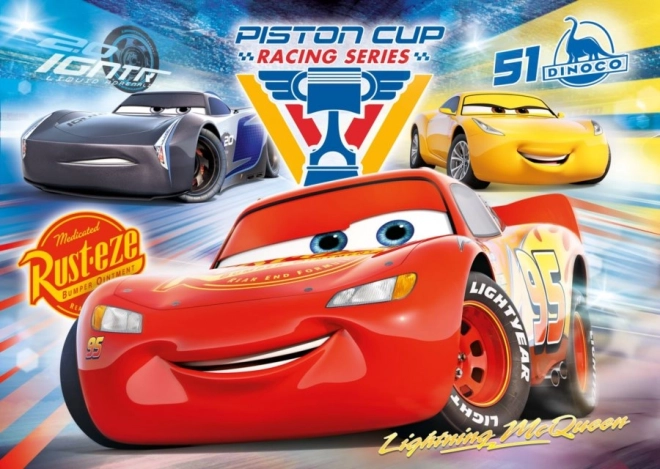 CLEMENTONI Puzzle Cars 3: Piston Cup 104 Teile