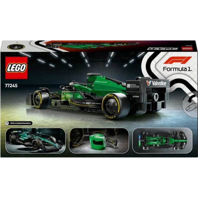 Aston Martin Aramco F1 AMR24 LEGO Speed Champions Rennauto