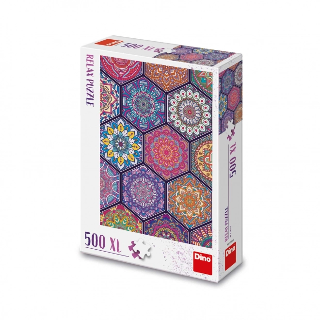 Puzzleset Mandalas XL 500 Teile