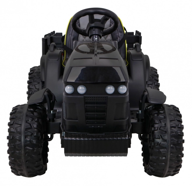 Titan-Traktor mit Anhänger schwarz