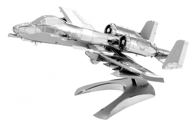 Metal Earth 3D-Puzzle Kampfflugzeug A-10 Warthog