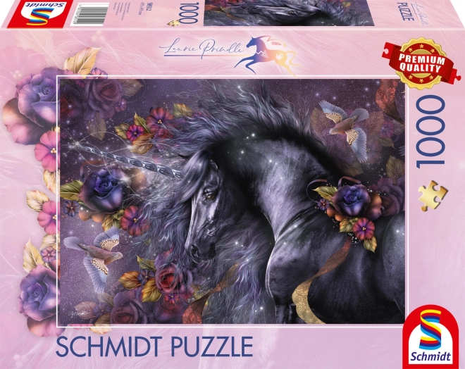 Schmidt Puzzle Blaue Rose 1000 Teile