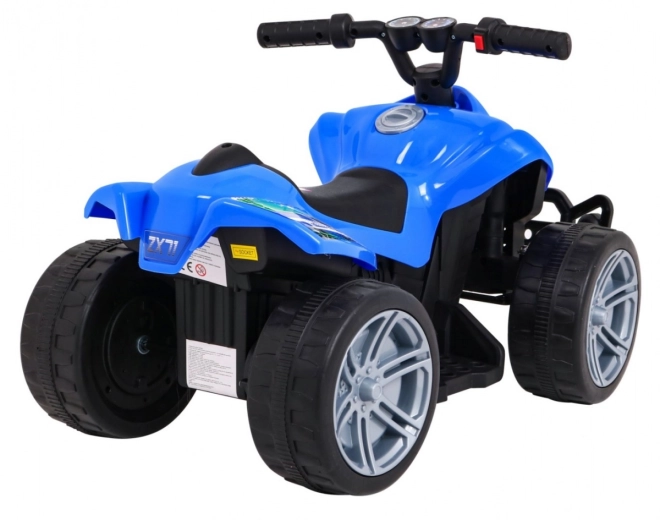 Quad Little Monster Elektrofahrzeug für Kinder Schwarz – blau