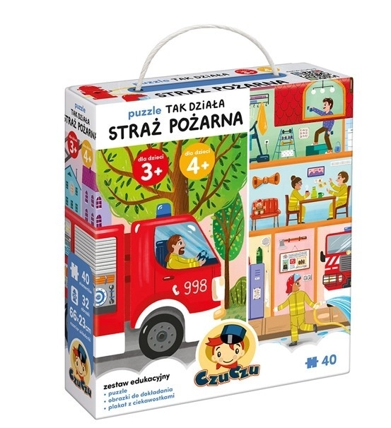 Puzzle wie funktioniert die Feuerwehr