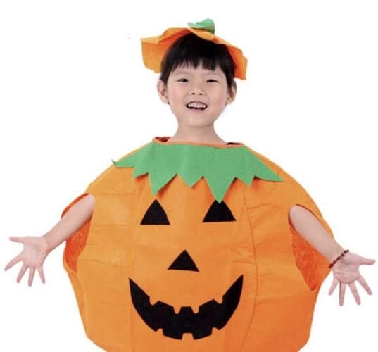 Halloweenschaukel Kürbiskostüm für Kinder