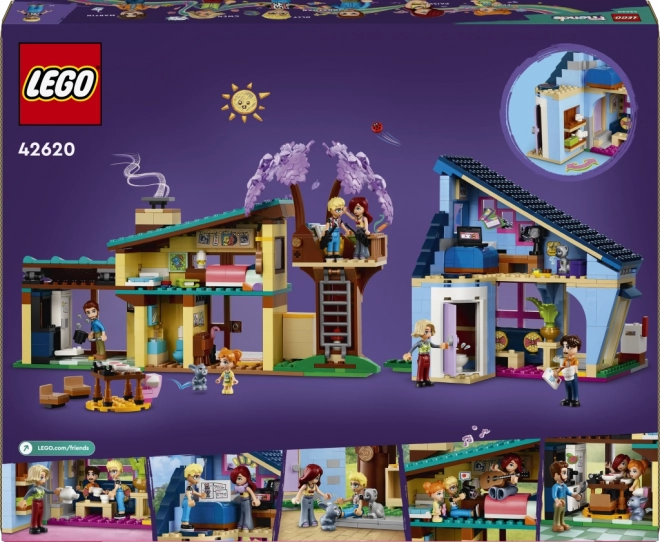 Lego Friends Familienhaus von Olly und Paisley