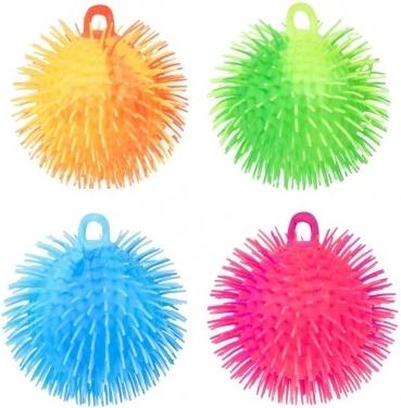 Antistress Quetschball aus flauschigem Silikon 15 cm