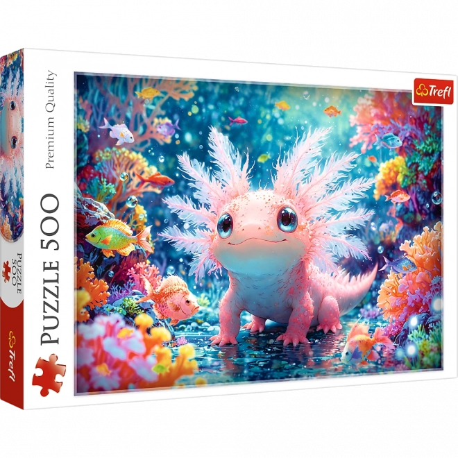 Puzzle 500 Teile – Axolotl Trefl