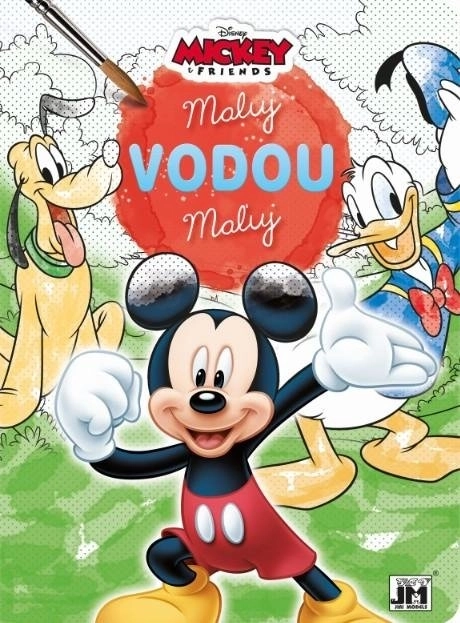 Malbuch A4 Malen Mit Wasser Mickey Mouse