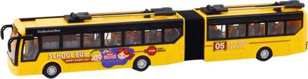 Ferngesteuerter Gelenk-Schultrolleybus 1:32 Gelb