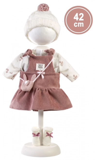 Realistische Babypuppe mit Geräuschen und weichem Körper - 42 cm
