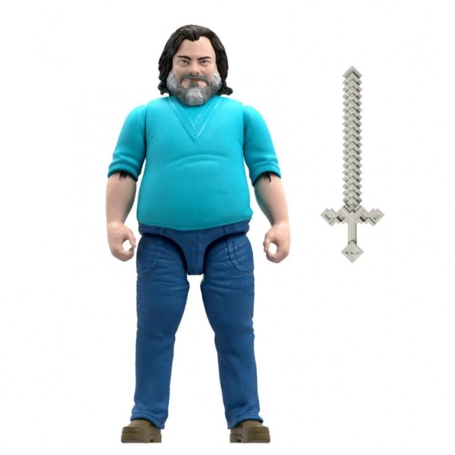 Filmfigur aus Minecraft groß