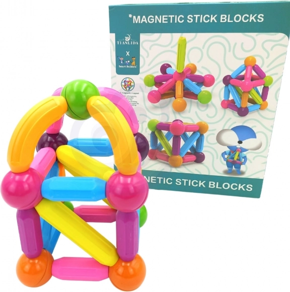 Woopie magnetische Bildungsbausätze groß 28 Stk.