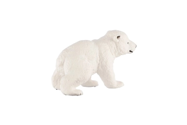 Eisbär Baby Tierfigur aus Kunststoff 6cm