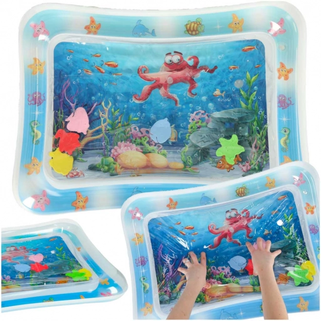 Wassermatte für Babys mit Oktopus