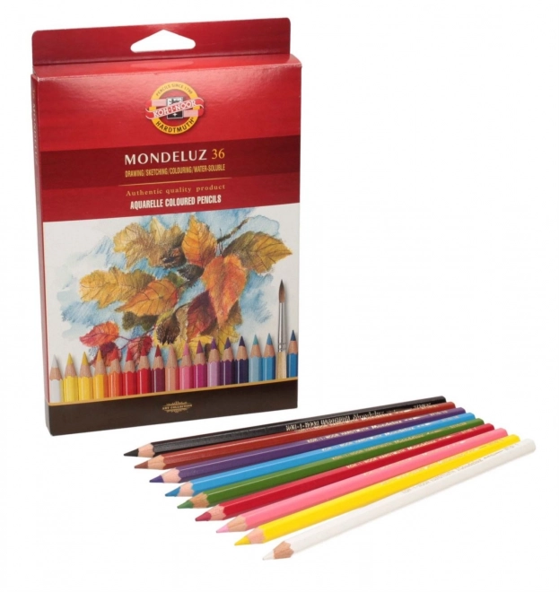 Aquarellfarbstifte MONDELUZ Set 36 Stk.