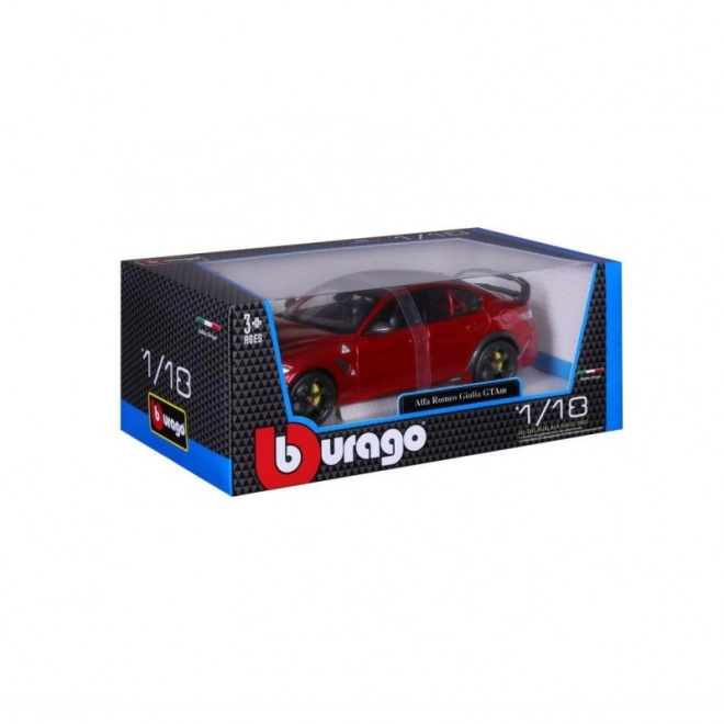 Bburago Alfa Romeo Giulia GTAm Modellauto Rot