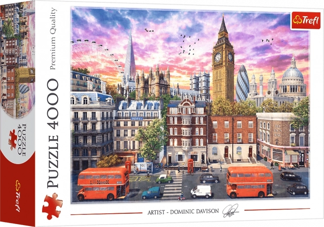 Trefl Puzzle Spaziergang durch London 4000 Teile