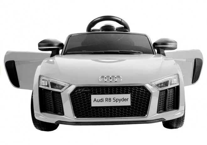 Elektroauto Audi R8 Spyder Weiß für Kinder