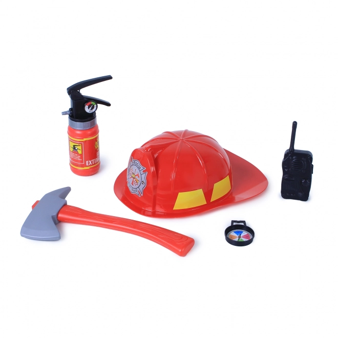 Feuerwehrhelm Set mit Zubehör