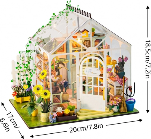 2Kids Toys Miniaturmodell "Blühende Laube"