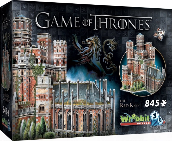 WREBBIT 3D Puzzle Game of Thrones: Die Rote Festung