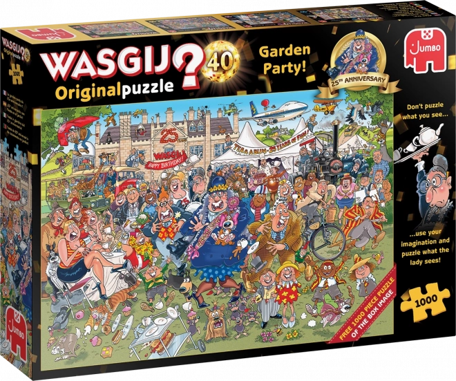 Jumbo Wasgij Gartenparty Puzzle 1000 Teile