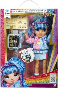 Rainbow High Jr. High Puppe Skyler Bradshaw – Rocksängerin mit Mikrofon