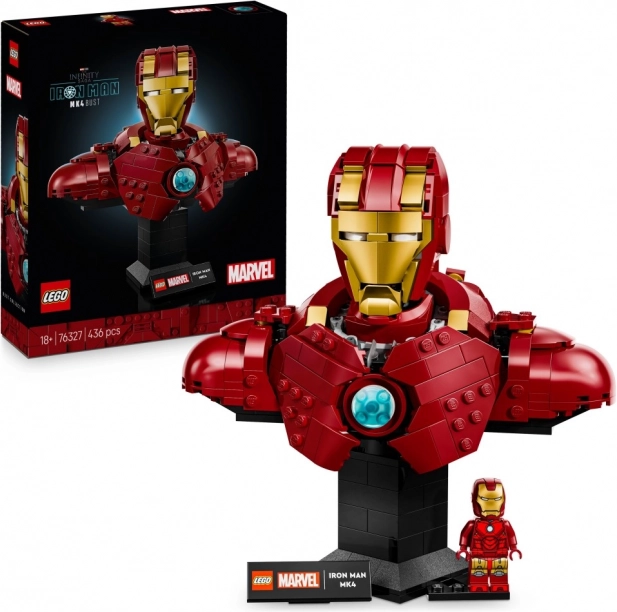 LEGO Marvel Büste Iron Man MK4