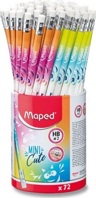 Maped Grafitstift Black'Peps Mini Cute HB