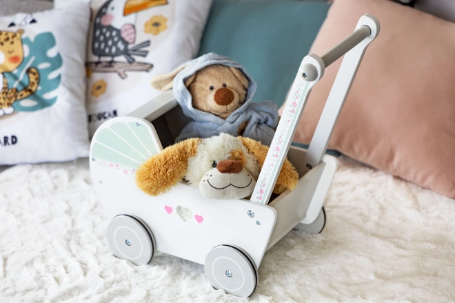 Holzpuppenwagen von Ecotoys