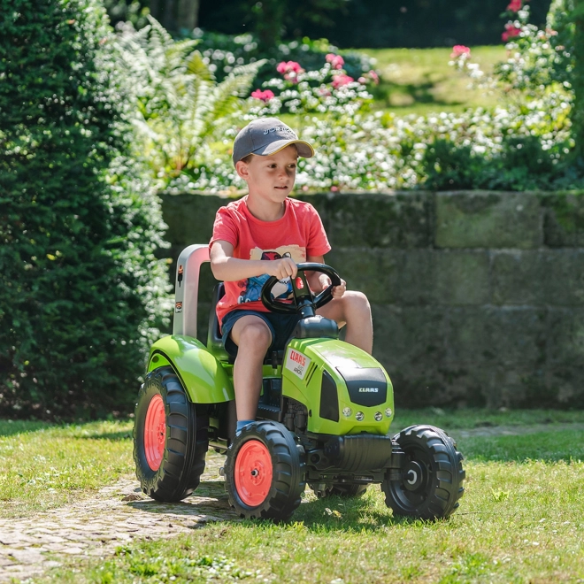 FALK Traktor Pedal Claas Arion 430 mit Anhänger
