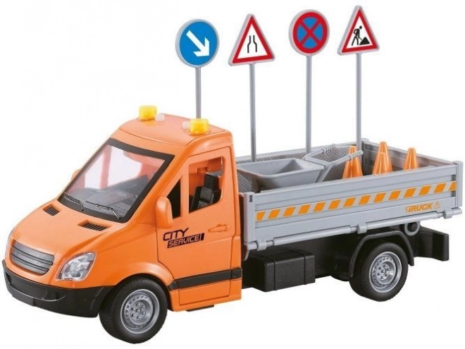 Auto für Verkehrsschilder