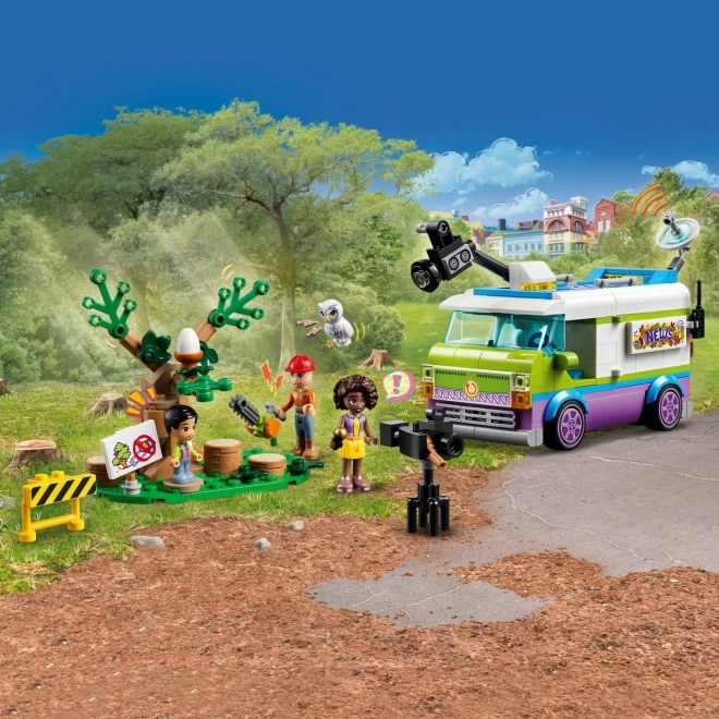 LEGO Friends Journalistenwagen