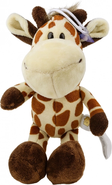 Plüsch-Giraffe mit Saugnapf 23 × 12 cm