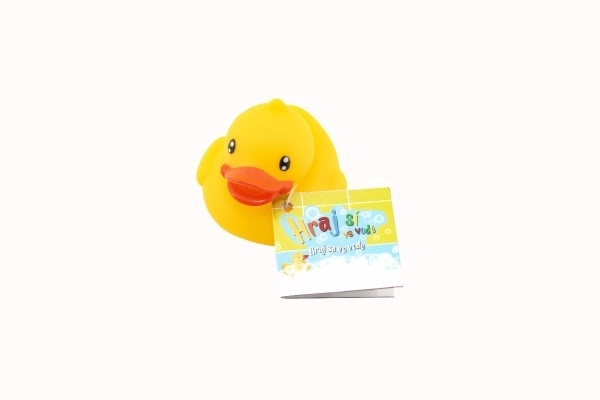 Bunte Badeente für Babys