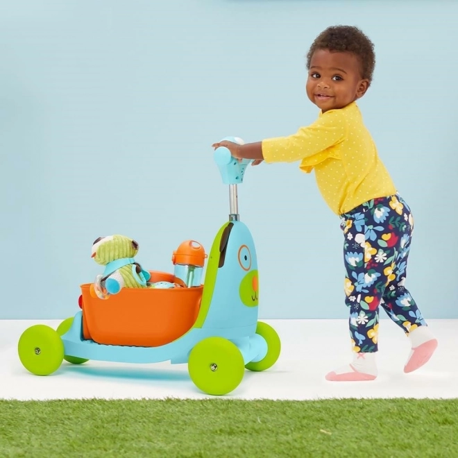 Multifunktionaler Kinderroller 3-in-1 Zoo Skip Hop in Hundegestalt
