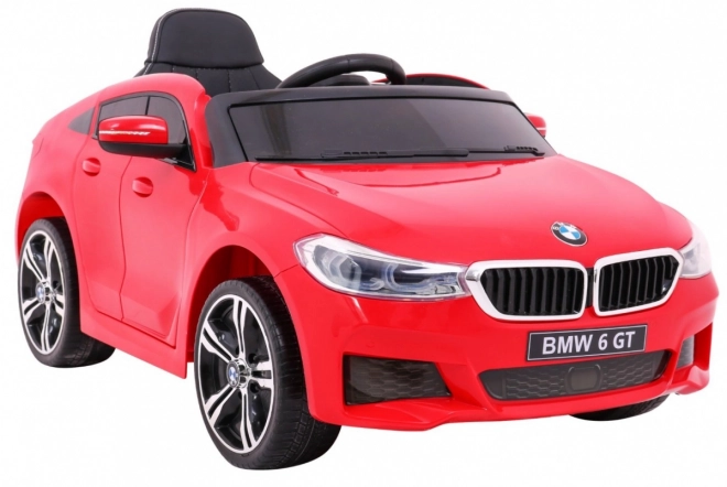 BMW 6 GT Auto mit Batterie rot + Fernsteuerung + langsamer Start + EVA + Gurte + LED MP3