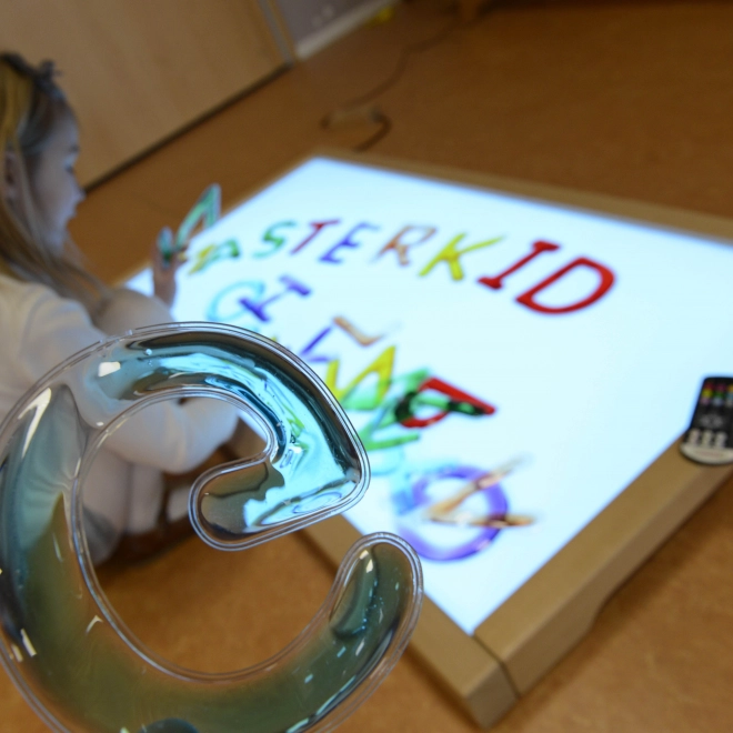 Buchstaben und Zahlen Montessori Set